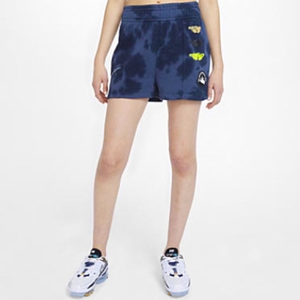 Nike Women’s Fleece Shorts Thunder Blue [set up bottom]